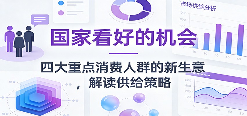 图片[1]-公众号付费文章：国家看好的机会，四大重点消费人群的新生意，解读供给策略-天边资源网