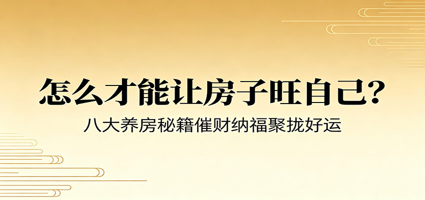 图片[1]-付费文章《怎么才能让房子旺自己？》八大养房秘籍催财纳福聚拢好运-天边资源网