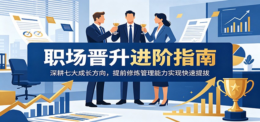 图片[1]-职场晋升进阶指南：深耕七大成长方向，提前修炼管理能力实现快速提拔-天边资源网