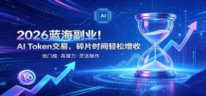 AI Token算力赛道！普通人可入局的数字副业，零门槛快速起步-天边资源网